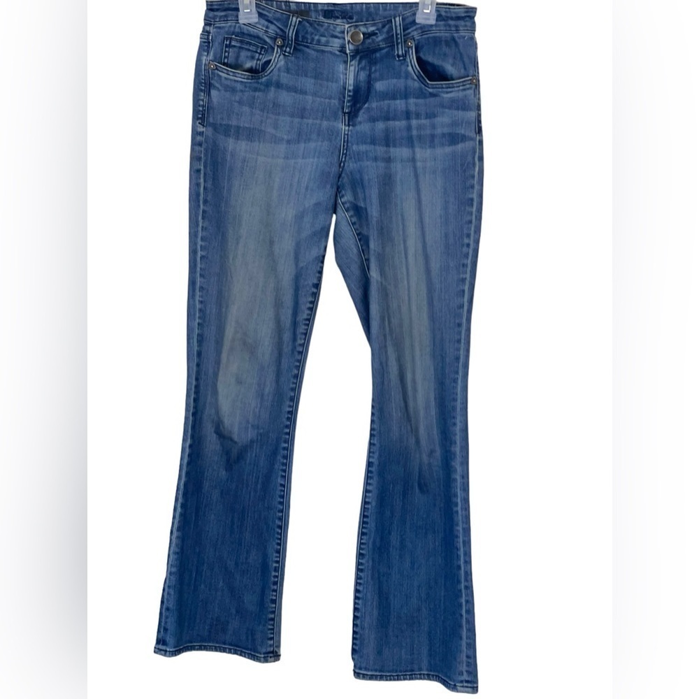 Kut from Kloth Farrah baby bootcut jeans. Size 8 GUC - Picture 4 of 9